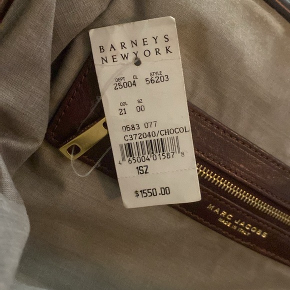 Marc Jacob’s brown leather quilted tote bag - Picture 9 of 12